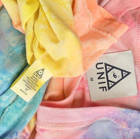 UNIF Tie Dye Logo Tank - Picture 5 of 12